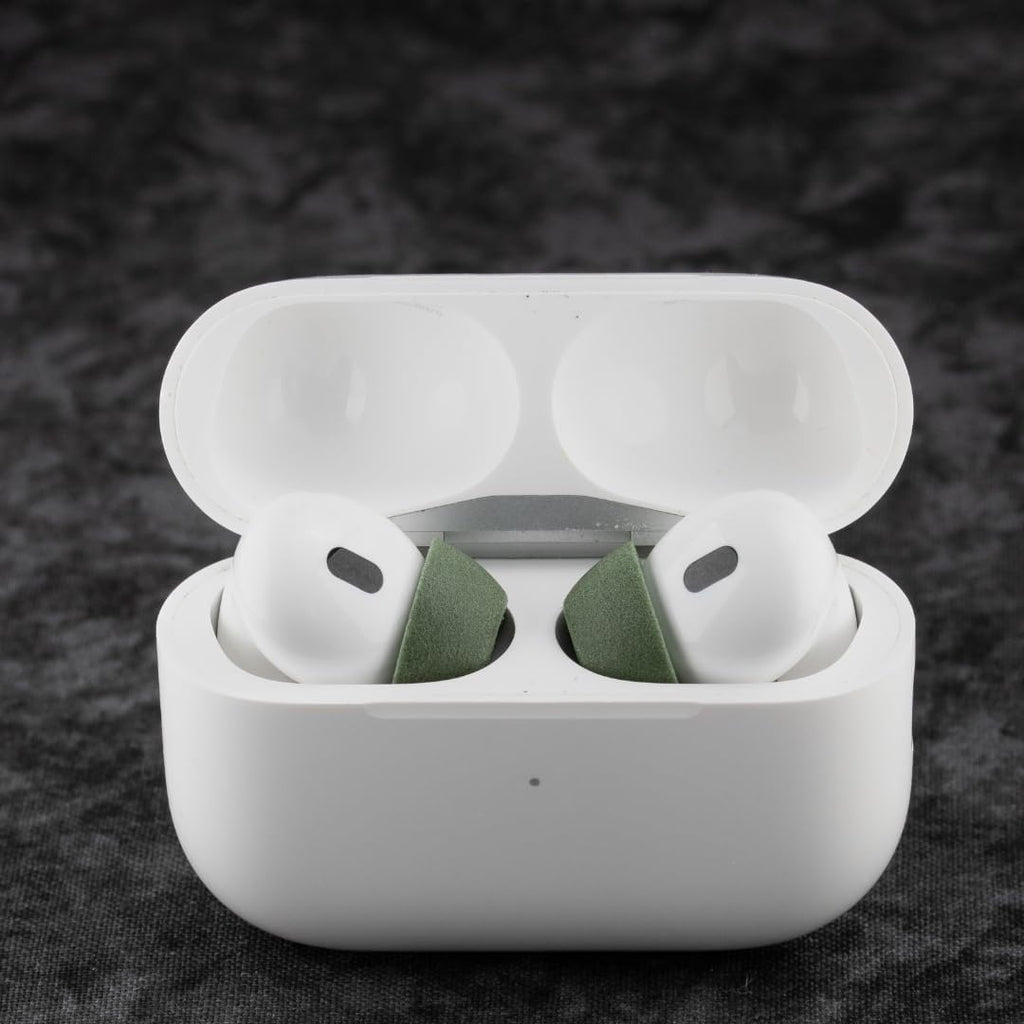 Comply TrueGrip MAX | Premium Memory Foam Replacement Earbud Tips for Apple AirPods Pro 1 & 2 | Long Lasting Comfort, MAX Durability, Secure Fit, Superior Noise Isolation| Green (Small) (1 Pair)