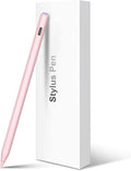 Charging, HATOKU Pencil for iPad with Tilt & Palm Rejection, Magnetic Stylus Pen for ipad Air M3/3/4/5, iPad mini 5/6, ipad 6/7/8/9/10/11 Gen, ipad Pro 11/12.9 (Pink)