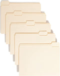Smead File Folder, 1/5-Cut Tab, Letter Size, 100 per Box by SMEAD