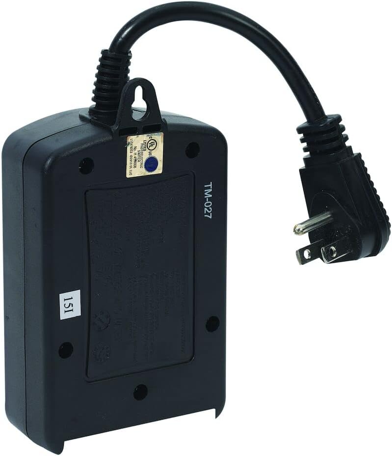 Intermatic HB51K 24 Hour Outdoor Timer with Photocell Light Sensor, Weatherproof