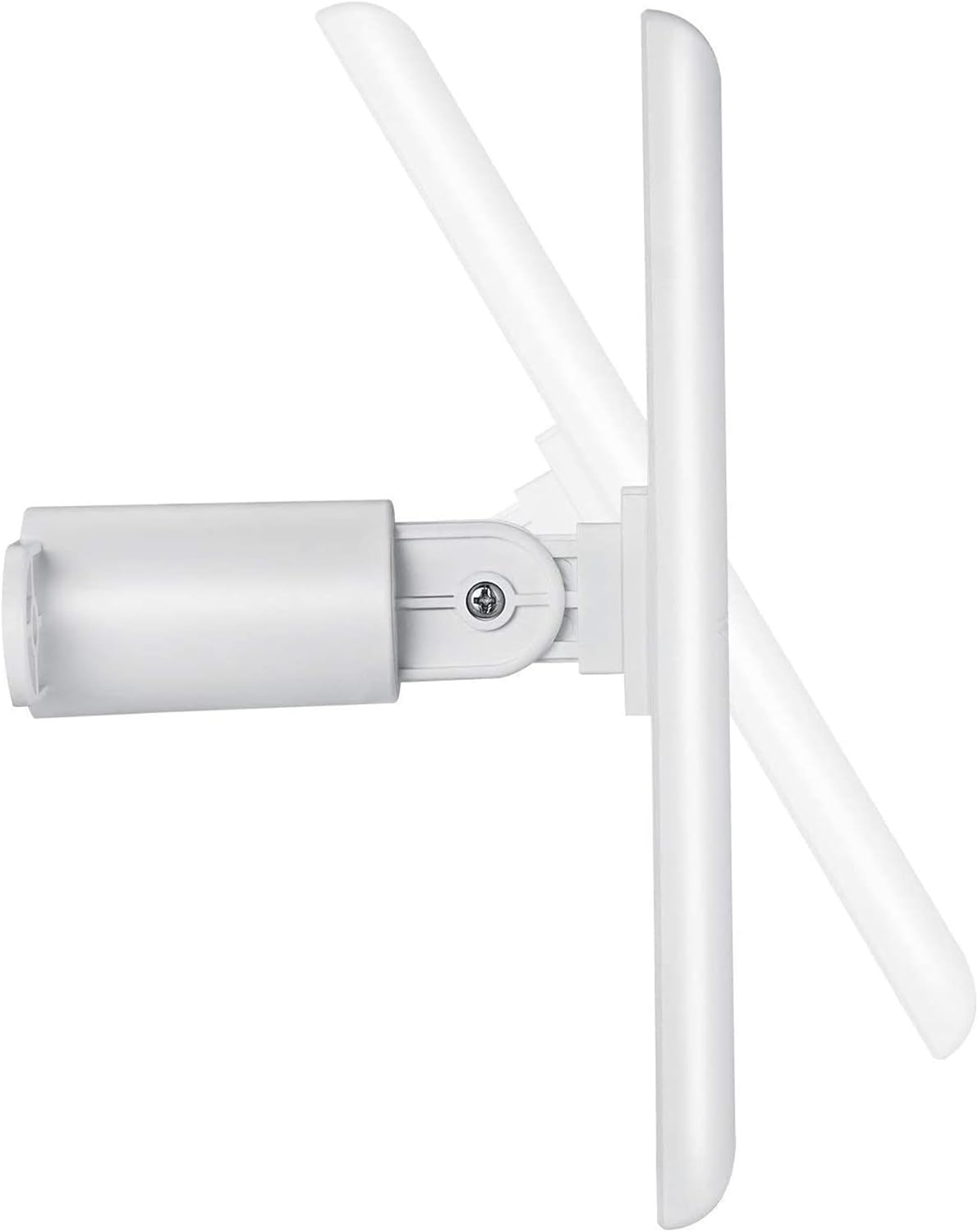 Wasserstein Solar Panel Compatible with Arlo Essential 2K Outdoor Security Camera (2nd Gen) / XL (2nd Gen) & Essential Spotlight (Camera NOT Included) - (2-Pack, White)