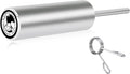 Weight Stack Pin Extender for Gym Cable Machine & Home Gym, Ø10 mm ＆ Ø8 mm, Allowing Additional Olympic Weight Plates, Made of Durable Steel for Secure and Long-Lasting Use