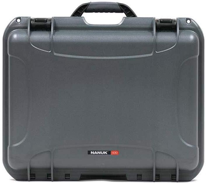 NANUK Large Series 930 Lightweight NK-7 Resin Waterproof Protective Case with Foam, Graphite