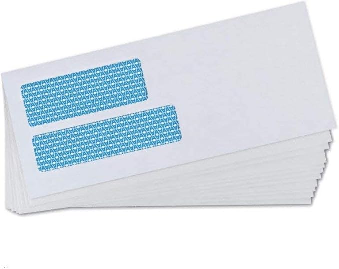 Aimoh #9 Double Window Security Business Mailing Envelopes - Image 4