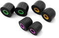 Linsoul Tripowin TP45 Spiral Groove Memory Foam Eartips, 2 Pairs in Ear Monitor Ear Plugs Suitable for 4.5mm-6.5mm Earphone Nozzle (M)
