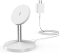 Magnetic Wireless Mag Safe Charger iPhone Stand,Magnet Wireless iPhone Charger Stand 6FT Fast Mag-Safe Charging Station Pad for Apple iPhone 16 Pro Max/16/16 Plus/15 Pro Max/14/13/12,AirPods Pro 2/3/4