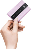 VRURC Power Bank,20000mAh Portable Charger Fast Charging,Compact Travel Essentail,4 Outputs 3 Inputs Battery Pack USB C for iPhone Series,Samsung,Android-Purple