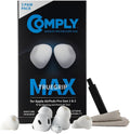 Comply TrueGrip MAX | Premium Memory Foam Replacement Earbud Tips for Apple AirPods Pro 1 & 2 | Long Lasting Comfort, Extreme Durability, Secure Fit, Superior Noise Isolation| White (Small) (3 Pairs)