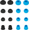 Silicone Ear Tips Earbuds Replacement Tips Compatible with Powerbeats 1/2/3 Wireless Beats by Dre Headphones,Earbud Cap (8 Pairs
