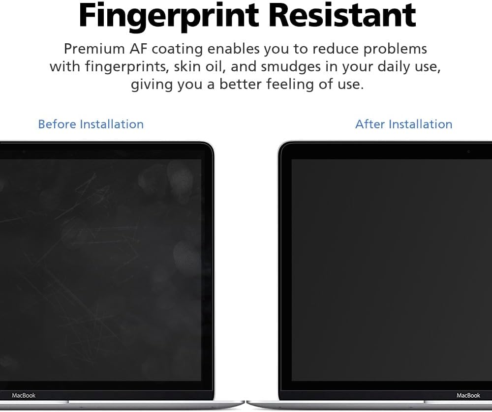 Magnetic Privacy Screen Protector for MacBook Air 15 Inch (2024 M3), Removable Anti Glare Anti Blue Light Anti Spy Screen Filter