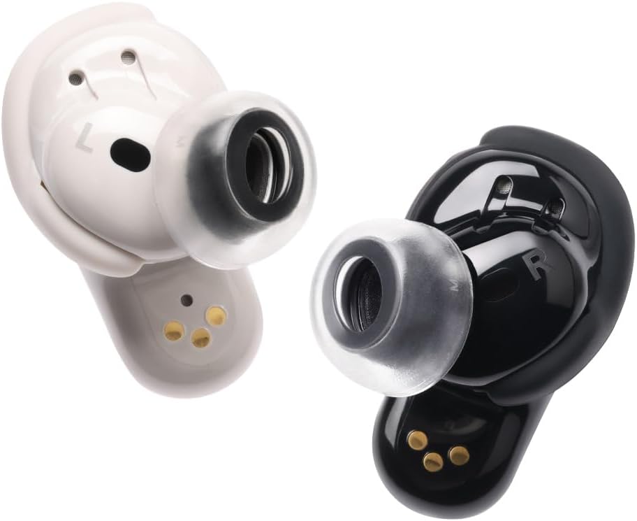AZLA SednaEarfit Crystal for Bose Earbuds 2 Pair - Bose Earbuds Replacement Tips - Compatible with Bose Quietcomfort Ultra Earbuds, Bose QC Earbuds II (S)