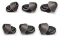 3pair Voyager 6200 UC Eartips Replacement,in-Ear Gels Kit for Plantronics Backbeat Go 410 Headphone SML-Black