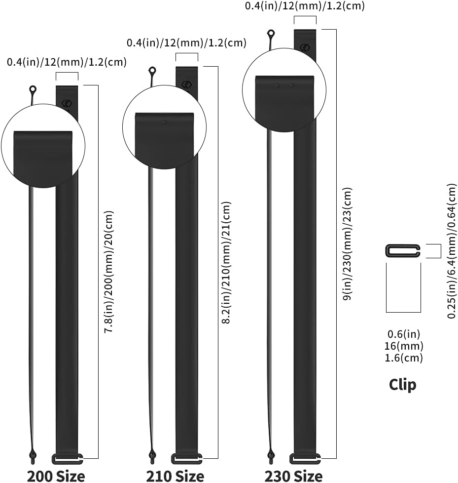 Sinjimoru C-Shaped Clip Finger Phone Grip, Silicone Loop for iPhone Case & Samsung. Black 210