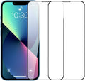 PERFECTSIGHT Compatible for iPhone 14 Plus, iPhone 13 Pro Max Screen Protector 6.7 Inch 2 Pack HD Clear Premium Tempered Glass Case Friendly 9H Hardness Bubble Free Easy Installation