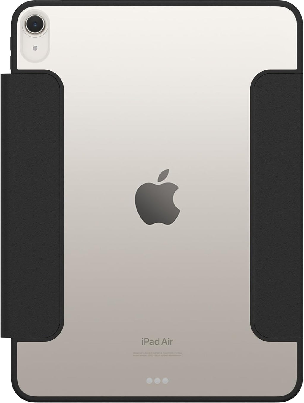 OtterBox Symmetry Series Folio for iPad Air 11-inch (M3) & (M2) - Starry Night (Clear/Black), Ultra-Sleek Design, Multiple Viewing Positions, Magnetic Sleep/Wake Cover