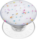 PopSockets Phone Grip with Expanding Kickstand, Adhesive Grip - Regrind White