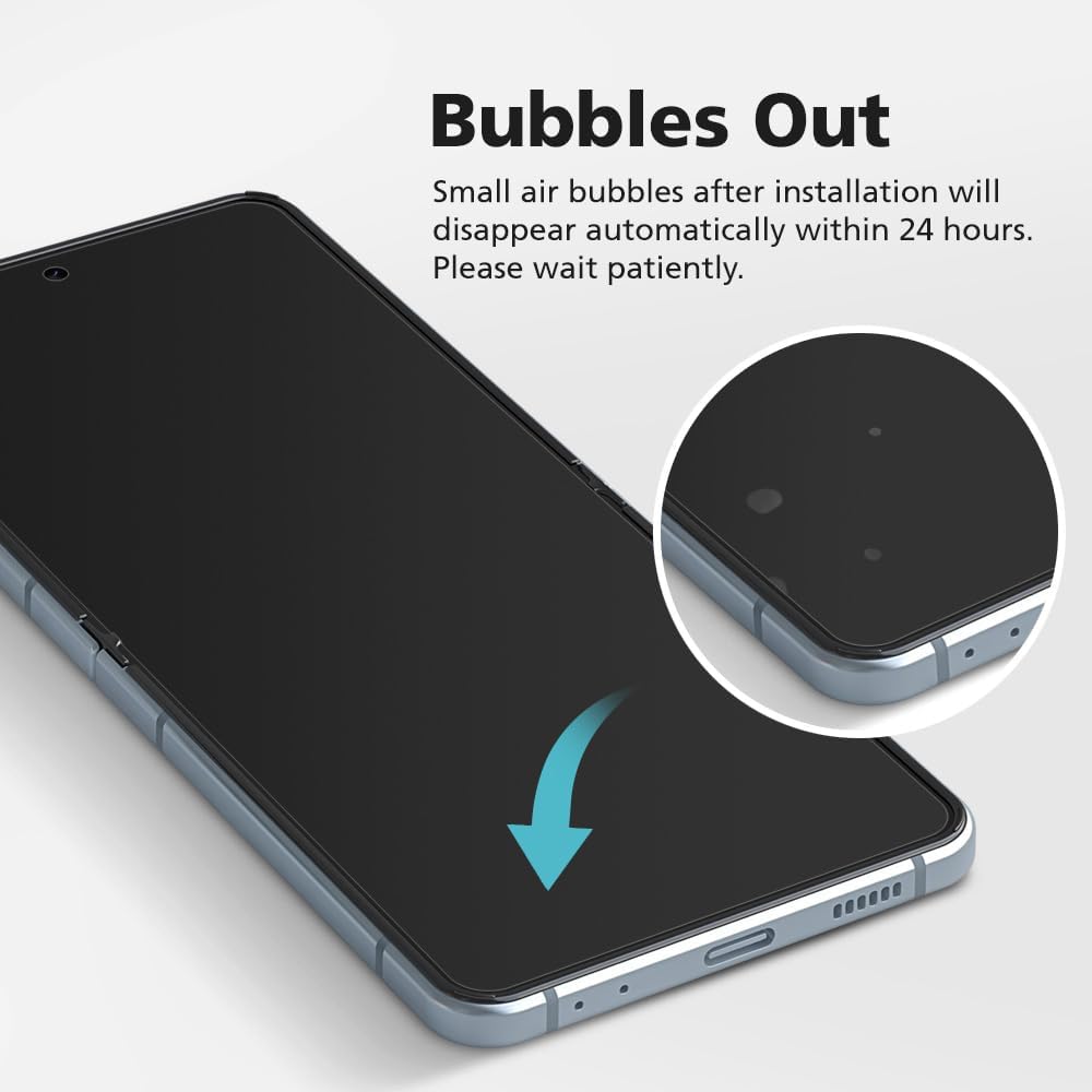 3-Pack Anti-Blue Light Matte Screen Protector For iPhone 15 [Support Fingerprint Unlock] Anti-Glare, Anti-Fingerprint [Eye Protection] Bubble-Free Installation with Alignment Jig