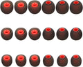 Silicone Replacement Earbud Tips Ear Tips Fit Most in-Ear Earbuds(Inner Hole 3.8mm -5.1mm) Headphone Earbud Covers Eartips 9 Pairs S M L