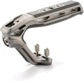Tilta Xeno Top Handle for Filmmakers & Cameras-Titanium Gray | Aluminum Alloy and Silicone Build | 1/4″-20 Threads w/Locating Points | Safety Release Pin | Comfortable Handling (Dual 1/4"-20)