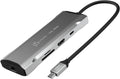 j5create Laptop Docking Station, 9-in-1, 4K60Hz HDMI, USB-C 10Gbps, 2 USB-A 10Gbps, 100W PD with USB-C 5Gbps, Ethernet, SD 4.0 Card Reader, for MacBook, XPS, Surface Pro (JCD393)