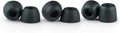 Comply 100 Core Series | Memory Foam Replacement IEM Ear Tips for Etymotic, Westone, Klipsch & More | Superior Noise Isolation, Ultimate Comfort, Secure Fit | Variety, Black, Medium (3 Pairs)