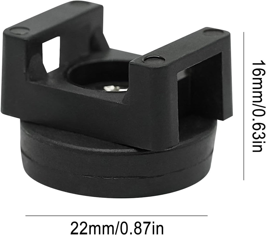 20Pcs Magnetic Cable Zip Tie Base, Multipurpose Cable Ties Mount Wire Clips Management Base,Heavy Duty Wire Cable Holder Supplies for Electrical Cable Wire Organization(Vertical Tension 3.5kg)