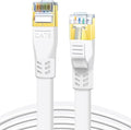 DDMALL CAT 8 Ethernet Cable, 40ft High Speed 40Gbps 2000MHz Shielded Flat CAT8 by DDMALL