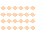 PATIKIL Copper Heatsink Pad Shims, 24 Pcs 15x15x0.1mm Copper Pad Shim IC Chipset GPU CPU Thermal Heatsink for Cooling Laptop Desktop Computer