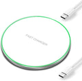 20W Fast Wireless Charger Pad,Wireless Phone Charging Station Compatible with iPhone 16/15/14/13/12/11/SE/X/AirPods,Fast Charge for Samsung Galaxy S25/S24/S23/S22/Note/Buds/Buds +,Pixel,LG
