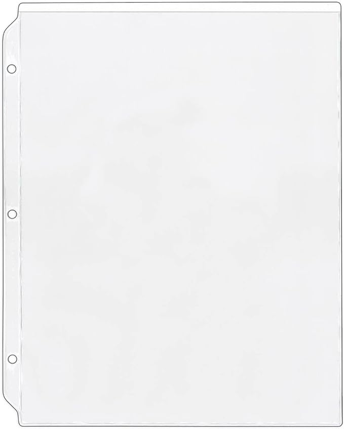 StoreSMART - Plastic Sheet Protectors - 9" x 12" - 150-Pack - SPT750-150 by StoreSMART