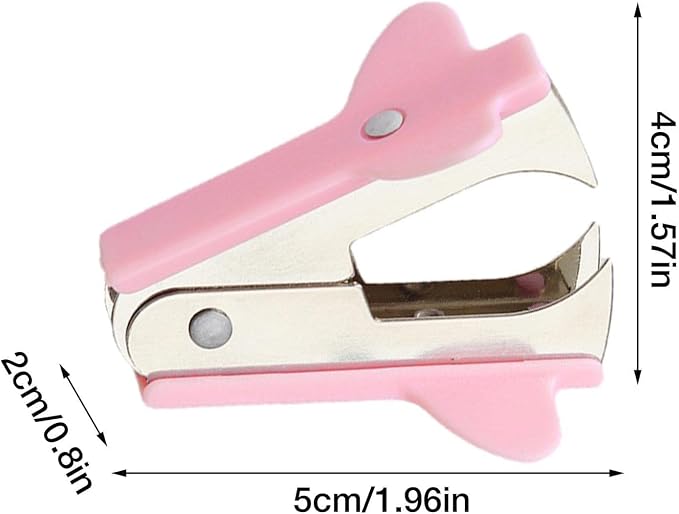 Pink Stapler Removal Tool, Staple Puller, Modern Plastic Stapler Remover - Image 4