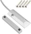 Home Security Wired Rolling Door Contact 0~100V/0.5Amp Magnetic Reed Switch OC-55 Alarm Sensor Magnetic Switch with 2 Wires for N.C. Applications
