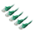 Cable Matters 10Gbps 5-Pack Snagless Short Cat 6 Ethernet Cable - 3ft by CableMatters
