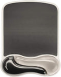 Kensington Duo Gel Mouse Pad with Wrist Rest - Gray (K62399US), Grey