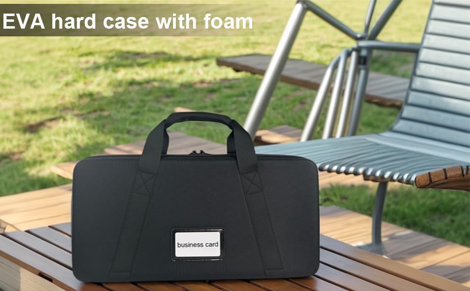 Multi-Purpose EVA Hard Case with Custom Foam Insert for Camera Gear, Precision Instruments, Car Tools, Outdoor Equipment, Interior 19 * 9.25 * 4.8inches