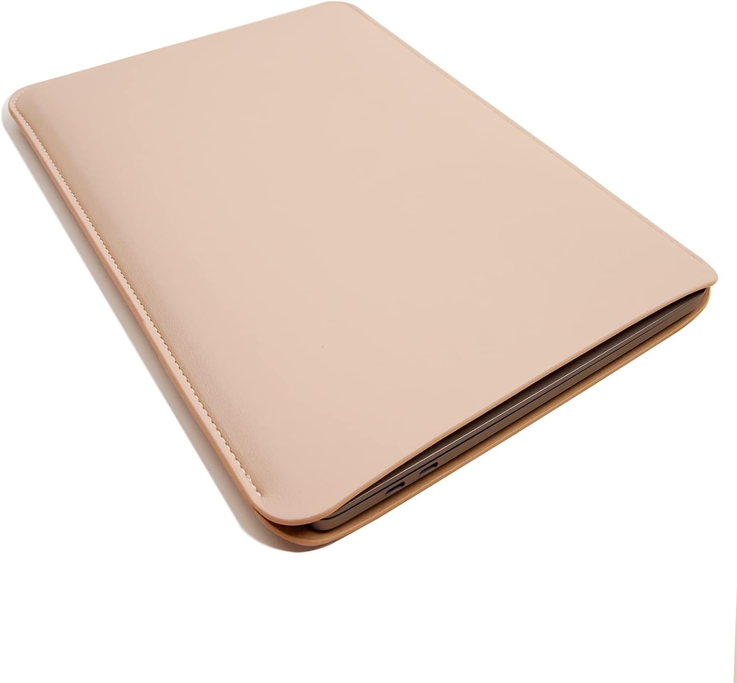 Laptop Sleeve 15 Inch Compatible with MacBook Pro 16 A2991 M3 A2780 A2485 A2141 MacBook Pro Retina 15 Color Beige