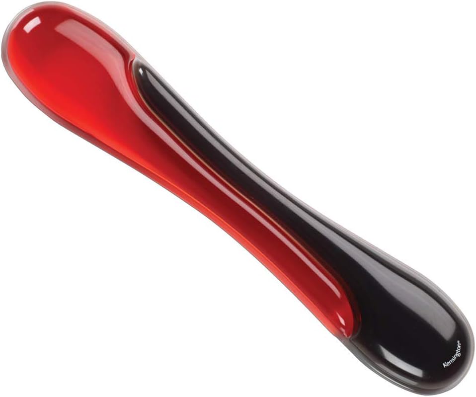 Kensington Duo Gel Keyboard Wrist Rest - Red (K62398AM)
