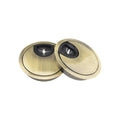 HAHIYO 2Pcs 2.4Inch/60mm Bronze Zinc Alloy Desk Grommet Wire Grommet Cable Management Cord Hole Cover Desk Wire Hole Insert Wire Organizer for Computer Office Home School Equipment Systems
