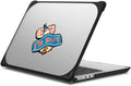 CASETiFY Bounce MacBook Pro 16-inch (M3/M4) Case [Enhanced Protective Corner Design/Ventilation Cutouts/Anti-Slip Grip] - I'm Busy by Ssebong - Clear Black