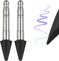 Slim Pen 2 Tips (2 Pack) Replacement fits for Surface Slim Pen 2, Real-Time Sensitivity Replacement nibs fits for Surface Pro 8/Surface Pro X/Surface Laptop Studio/Surface Duo 2 Table Pen