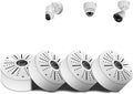 WEILAILIFE 【Compatible Almost All Cameras Type】 Security Camera Junction Box, Universial Camera Junction Box Mount Bracket, Outdoor Security Camera Mount, CCTV Metal Junction Box(4 Pack)