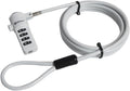 Sendt White Notebook/Laptop Combination Lock Security Cable