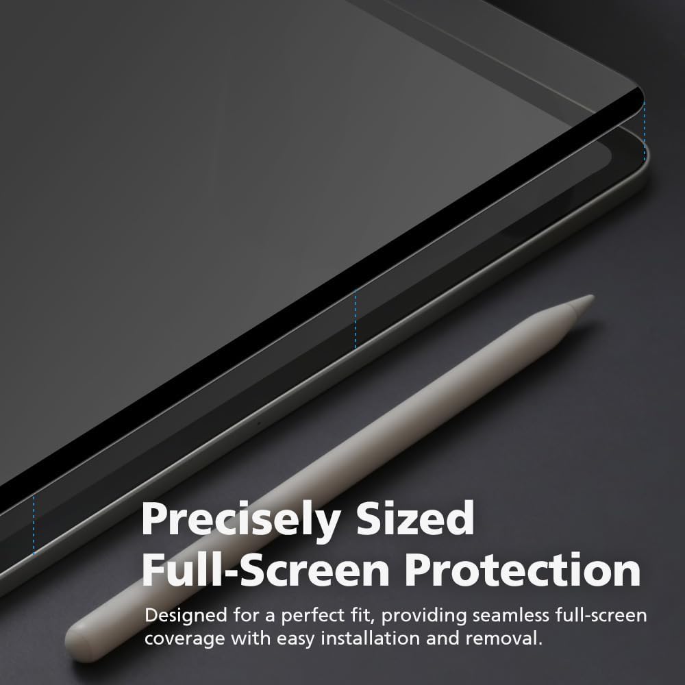 Magnetic 4-Way 360 Degree Privacy Screen Protector for iPad Pro 6th/5th/4th/3rd Generation 12.9 Inch, Removable Reusable Anti-Spy Anti-Glare Anti-Fingerprint [Landscape and Portrait Mode at