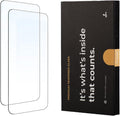 Snakehive Tempered Glass Screen Protector for iPhone 13 | Premium Mobile Phone Screen Protectors | Impact-Protection Anti-Shatter Anti-Scratch Easy Bubble Free Installation - Pack of 2