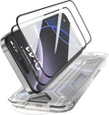 3 Pack for iPhone 15 Tempered Glass Screen Protector:9H+ Durable, Auto Positioning, Bubble Free, High Definition, Easy Installation