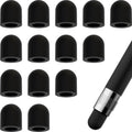 Stylus Pen Tips Rubber: Soft, No Scratches,Universal Stylus Ends for Touch Screen - 15pcs, Outer Diameter 6mm, Inner Diameter 3.6mm