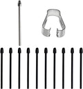 Pen Tips Replacement Compatible with Kindle Scribe Basic Pen, Pencil Nibs Compatible with Kindle Scribe Premium Pen (1 PCS Metal Tips, 10 PCS 2B Tips)