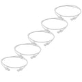 TRUECABLE Cat6 Component Rated Patch Cable, Unshielded (U/UTP), 2ft, White, 28AWG Solid Copper, Snagless 10G High-Speed Ethernet Cable, PoE++ 4PPoE 100W, UL Listed, RoHS-3, 5 Pack