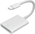 USB C SD Card Reader,USB 3.0 High Speed to SD Card Adapter for iPhone 15/16 Pro Max iPad Pro Trail Game Camera Viewer for MacBook Pro/Air iMac M1 M2 M3 Galaxy S24 Android PhoneTablet (White)