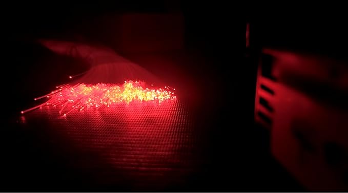AKEPO End Glow Fiber Optic Light Cable 9.8ft/3m*550pcs*Ф0.03in/0.75mm, PMMA - Image 9